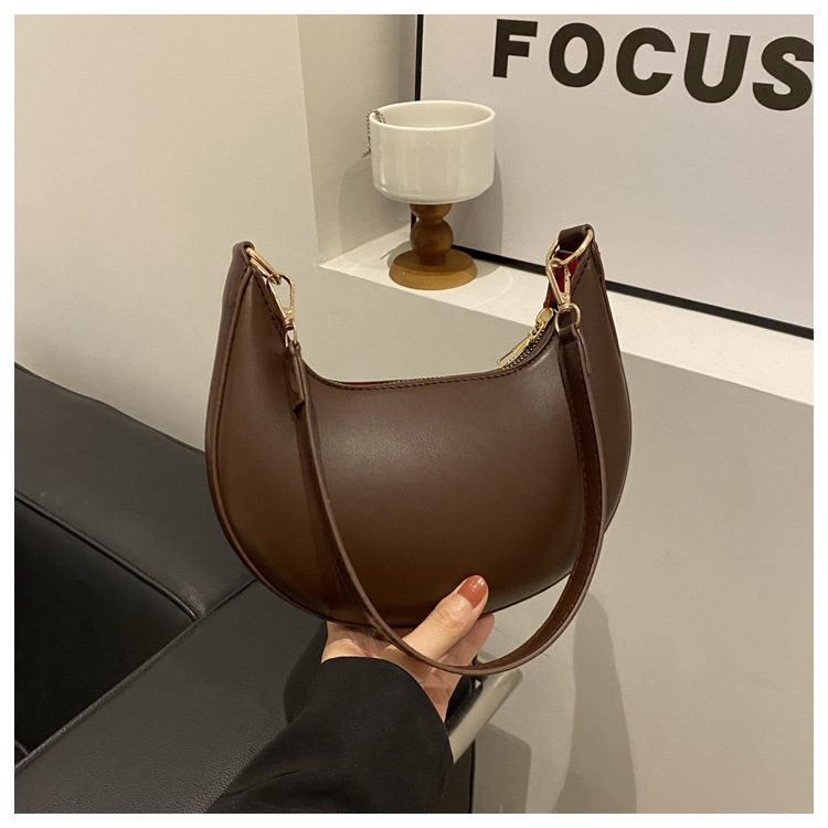 PU Stitched Round Top-Handle Bag view 12