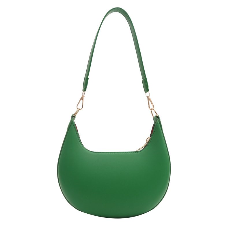 PU Stitched Round Top-Handle Bag view 5