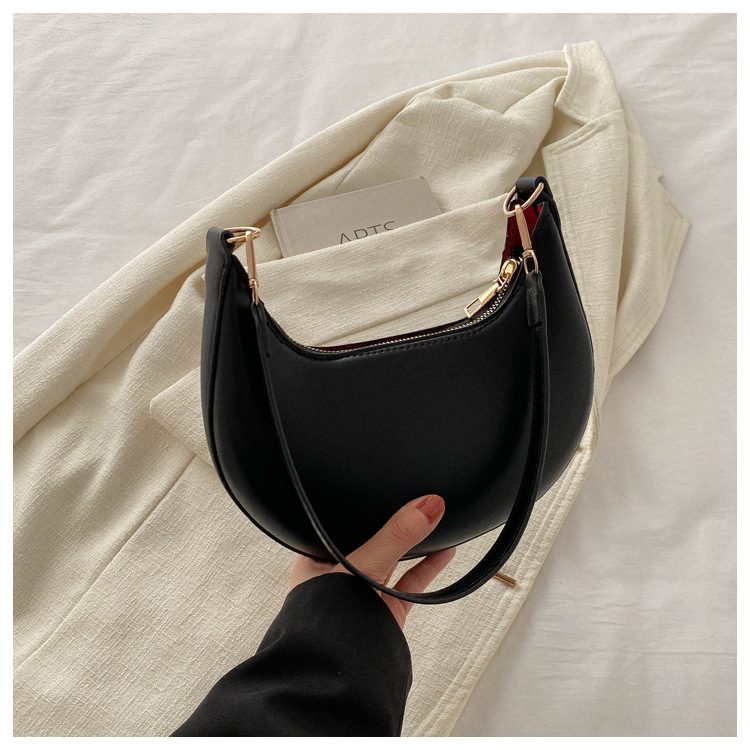 PU Stitched Round Top-Handle Bag view 6