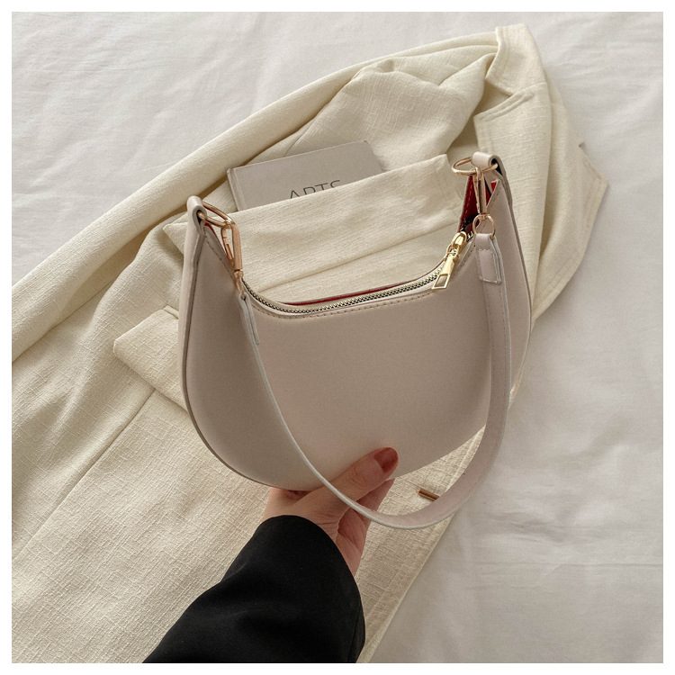 PU Stitched Round Top-Handle Bag view 7