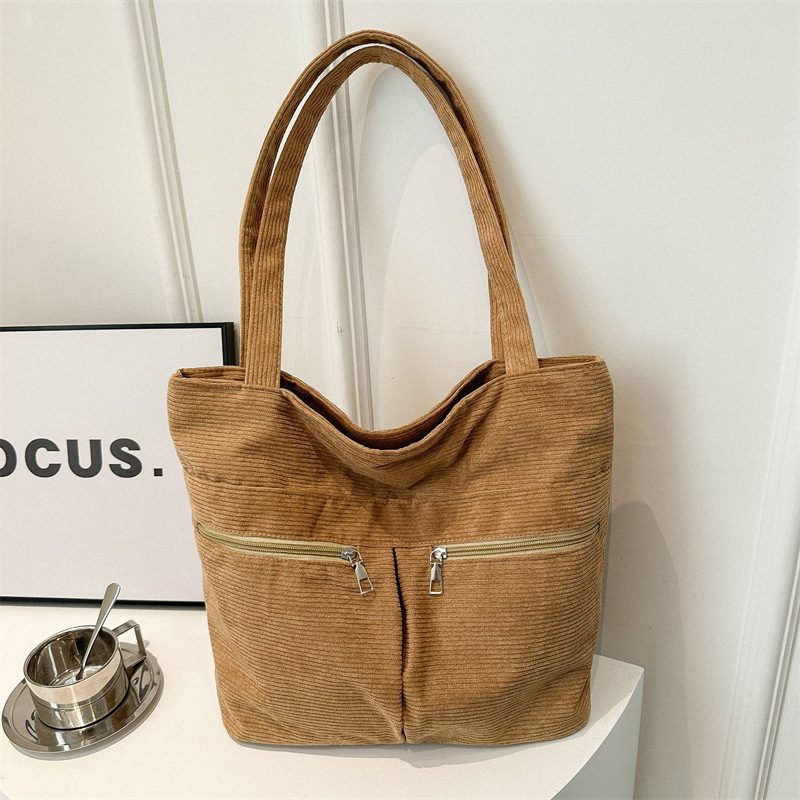 Canvas Patchwork Top-Handle Shoulder Bag view 4