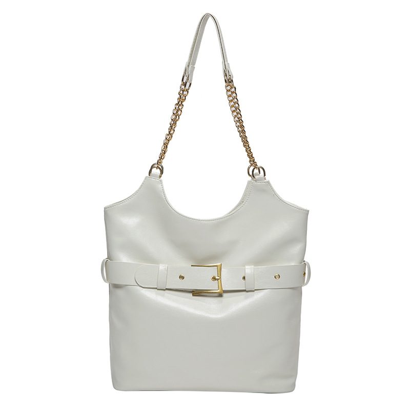 Belted Large Capacity Tote Shoulder Bag view 6