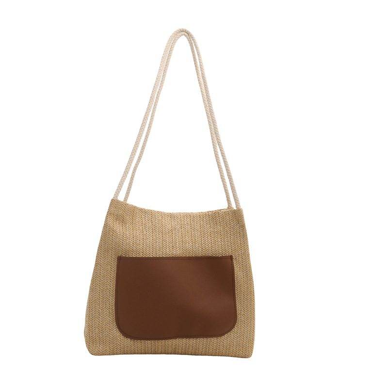 Woven Tote Top-Handle Bag view 9