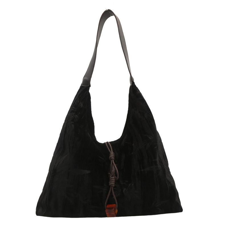 New Chinese Style Bamboo Leaf Tote Bag view 5