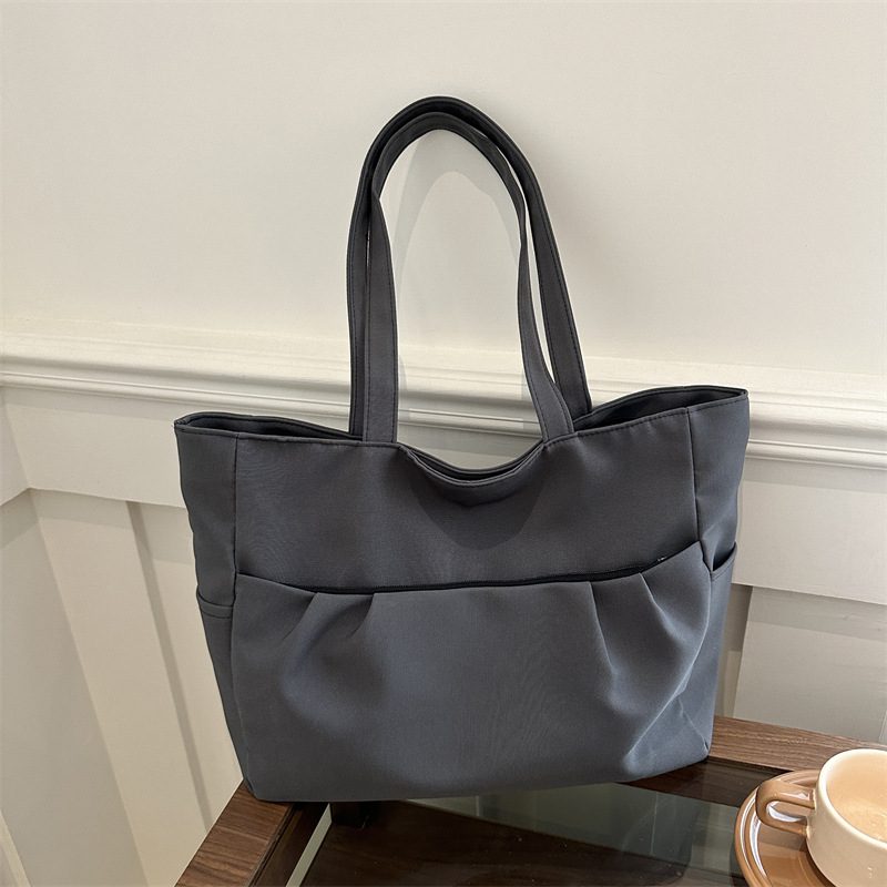 Tas Tote Kanvas Kapasitas Besar view 3