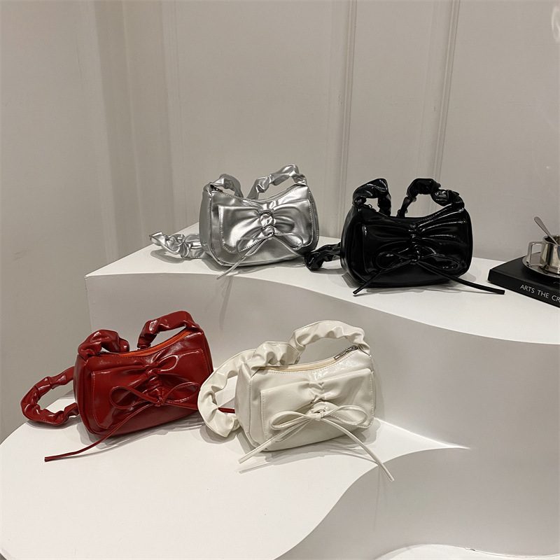 Bow Small Top-Handle Shoulder Bag