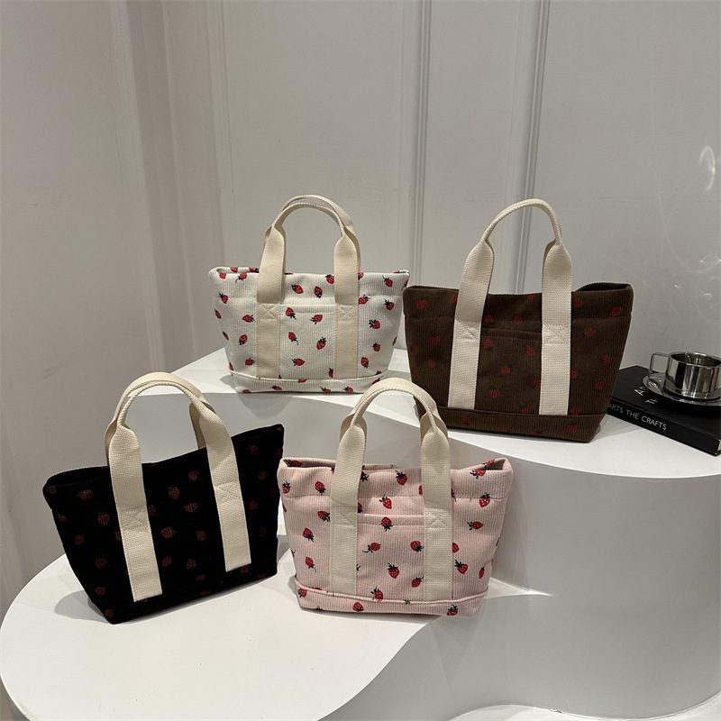 Minimalist Large Canvas Tote Bag