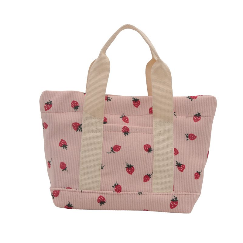 Minimalist Large Canvas Tote Bag view 5