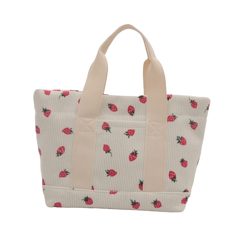 Minimalist Large Canvas Tote Bag view 8