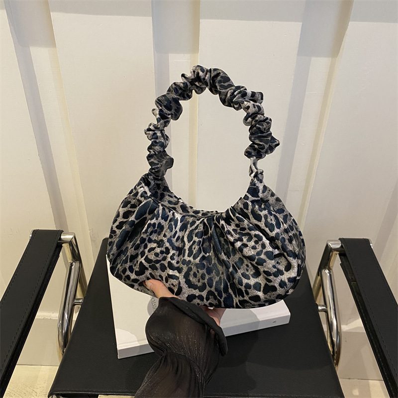 Cloud Pleated French Top-Handle Tote Bag view 2