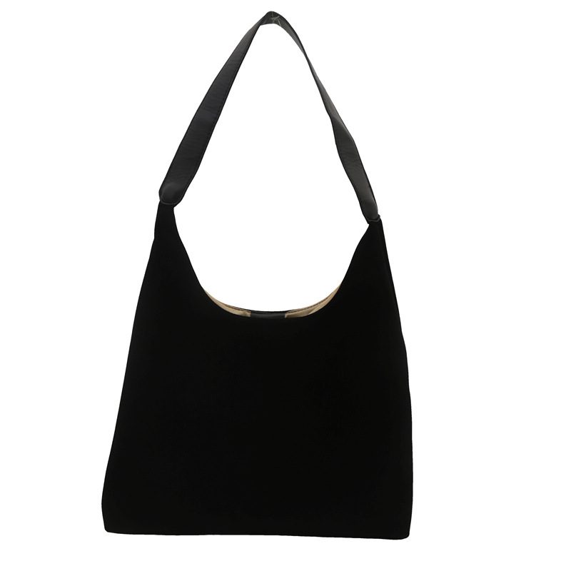 Suede Large Shoulder Tote Bag view 8