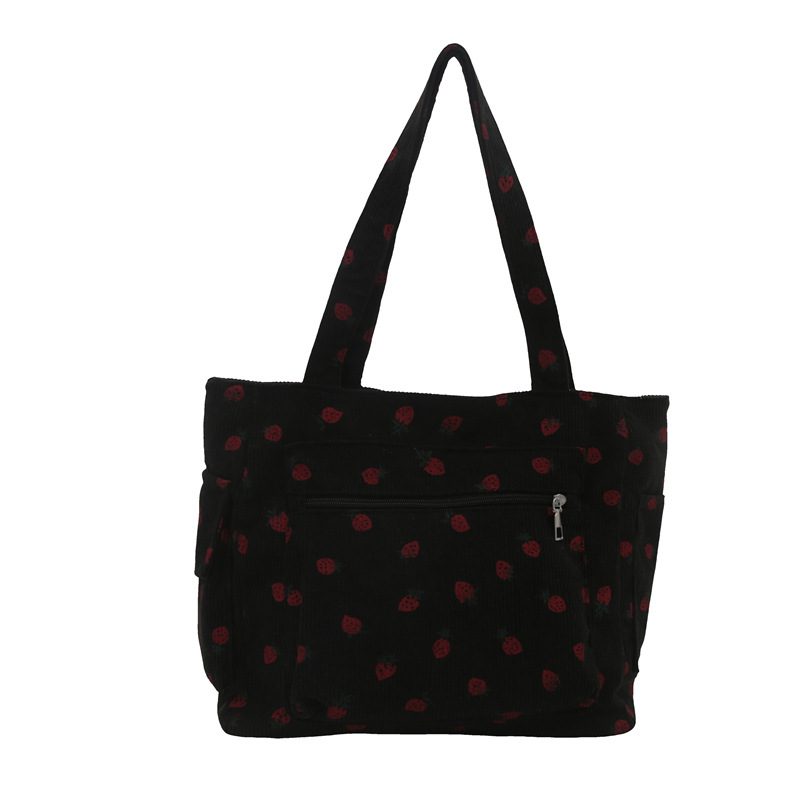 Large Preppy Top-Handle Tote Bag view 6