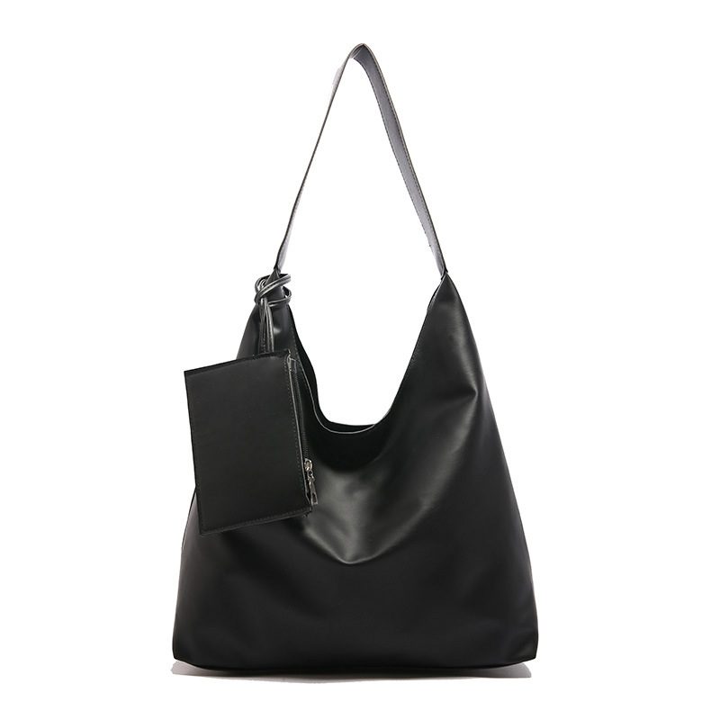 Soft Minimalist Solid Color Tote Bag view 8