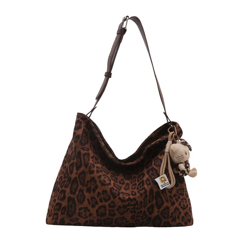 Leopard Print Large Capacity Tote Bag view 5