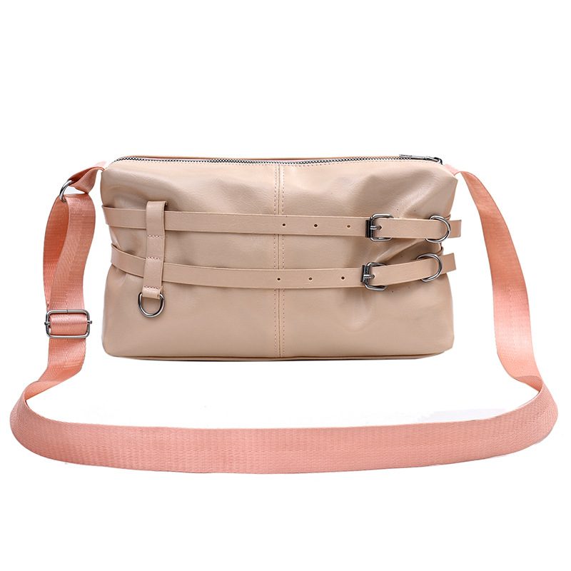 Pleated Belt Buckle Large Tote Bag view 9