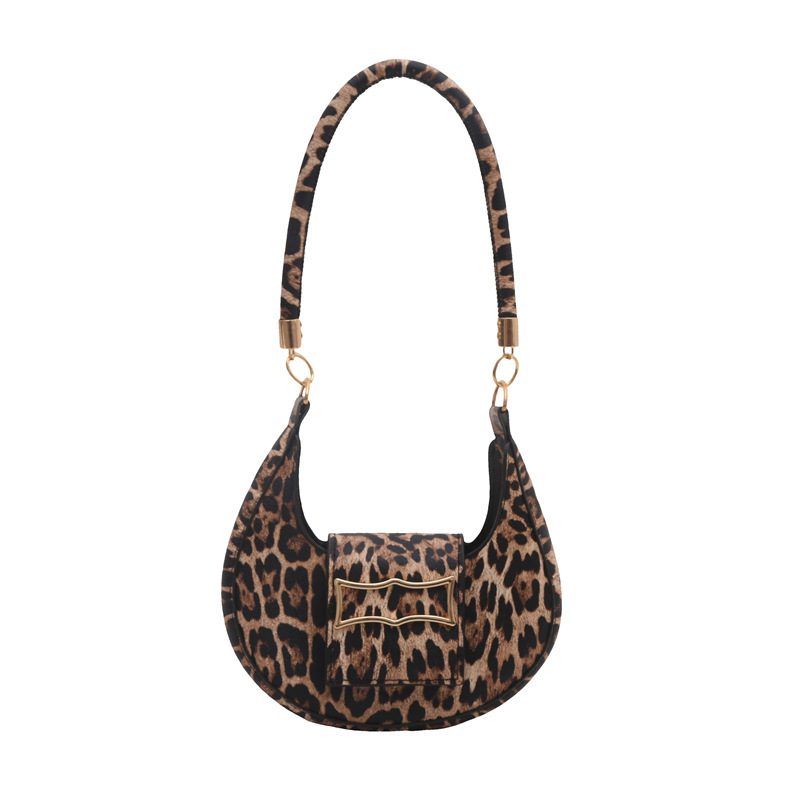 Tas Bahu Top-Handle Motif Leopard view 7