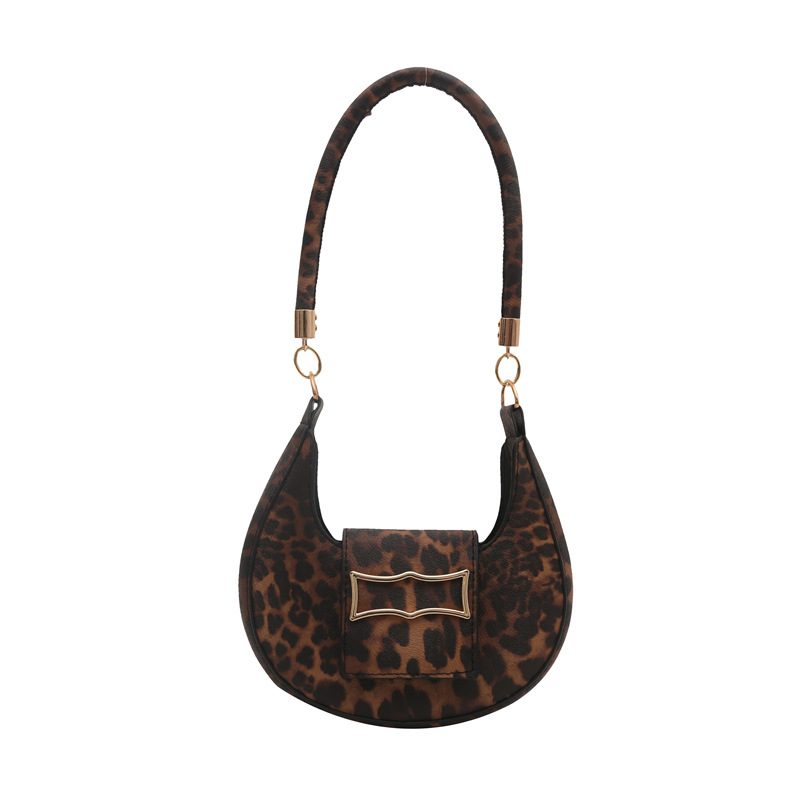 Tas Bahu Top-Handle Motif Leopard view 8