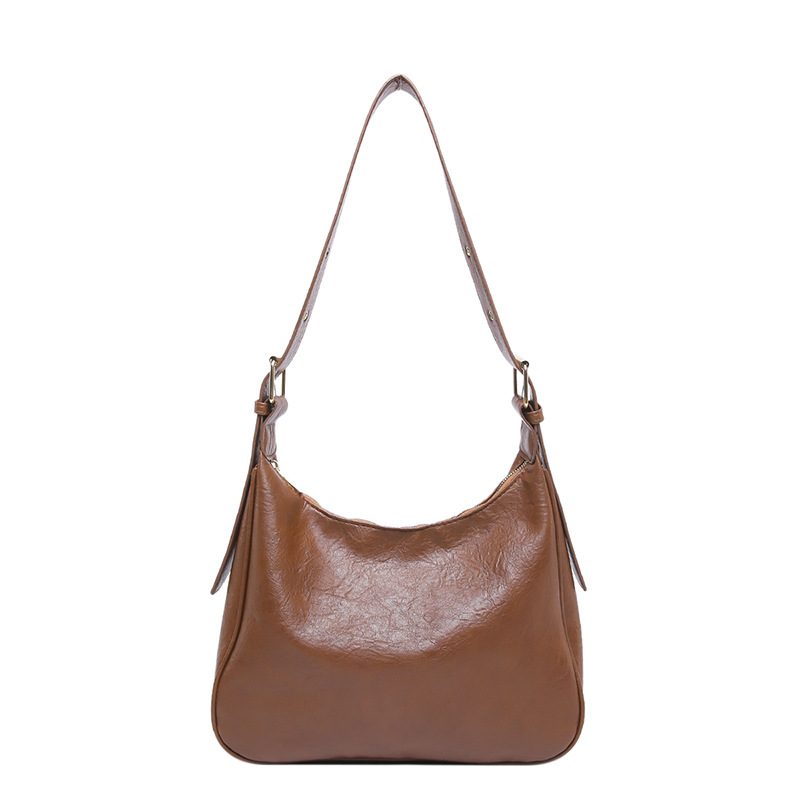 Quilted Underarm Tote Shoulder Bag view 7