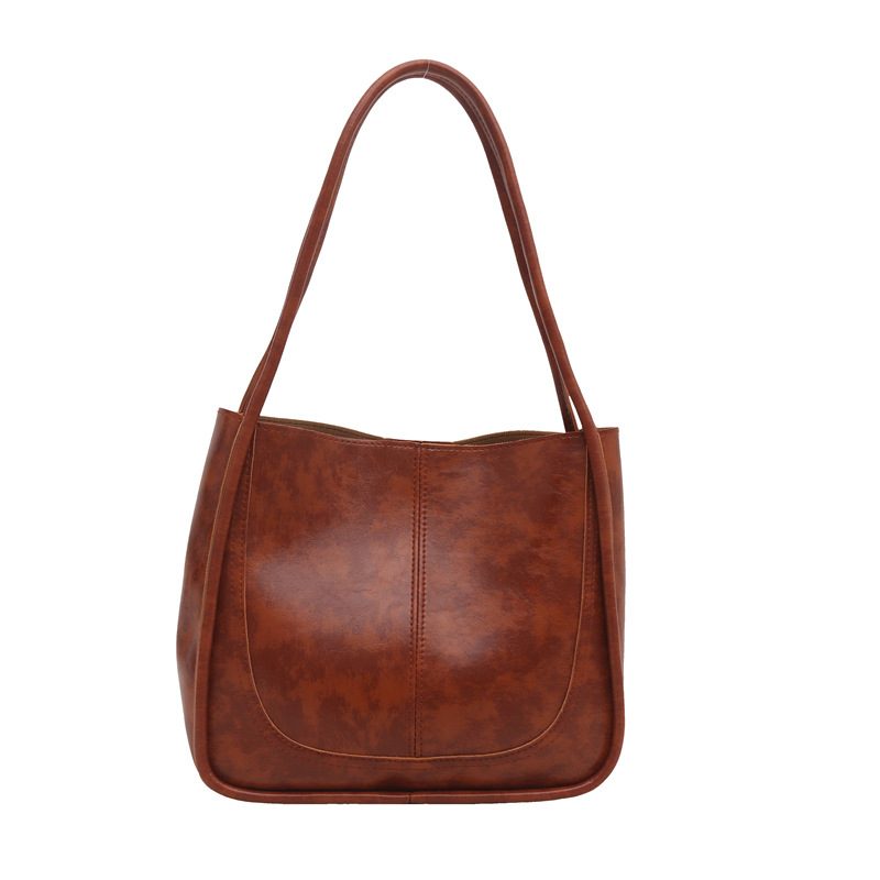 Retro Large Capacity Tote Shoulder Bag view 12