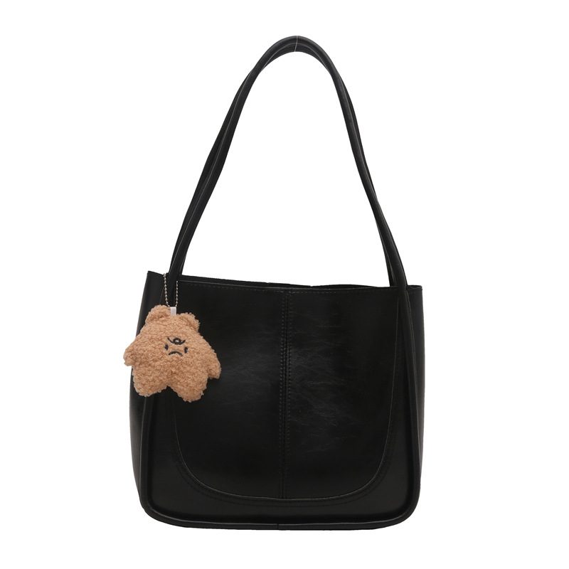 Retro Large Capacity Tote Shoulder Bag view 5