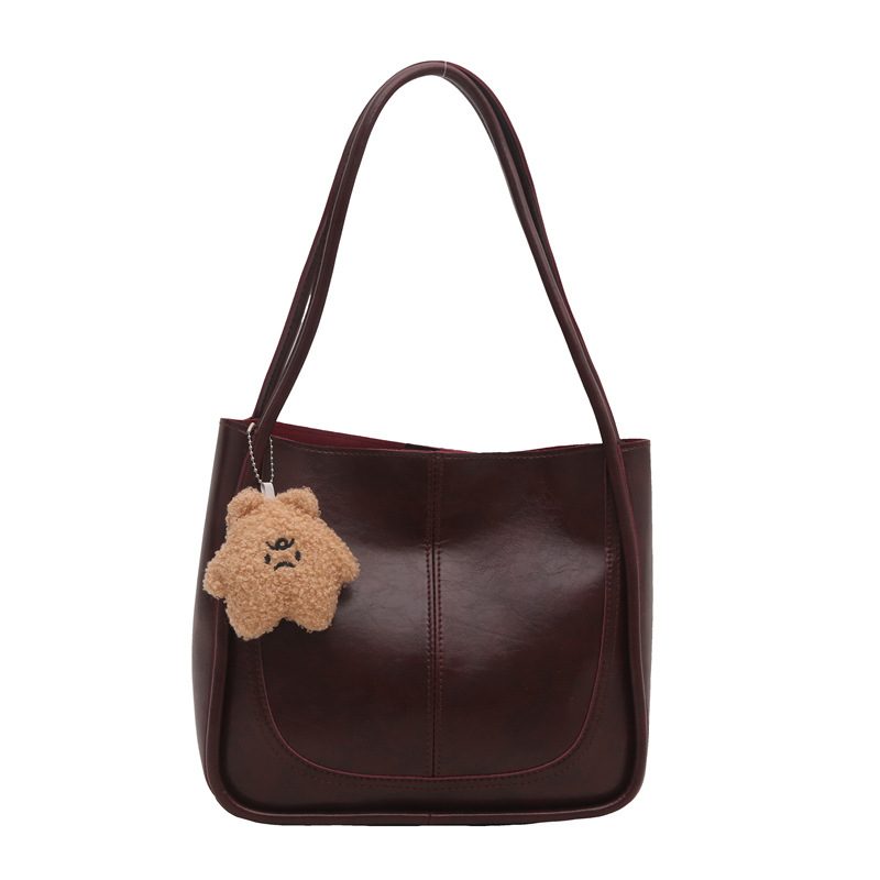 Retro Large Capacity Tote Shoulder Bag view 9