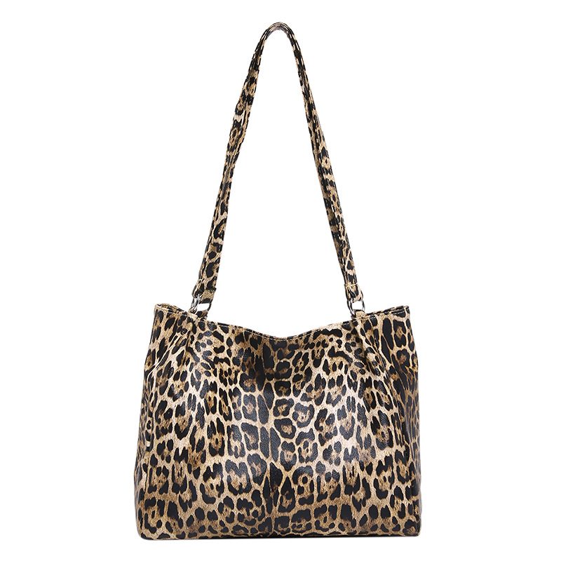 Leopardenmuster Tragetasche mit großem Fassungsvermögen Schultertasche view 6