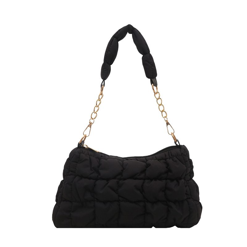 Ruched Cloud Tote Shoulder Bag view 10