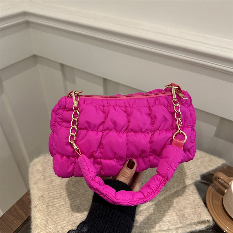 Ruched Cloud Tote Shoulder Bag view 4