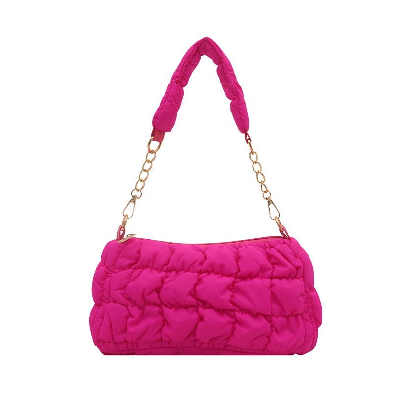 Ruched Cloud Tote Shoulder Bag view 7