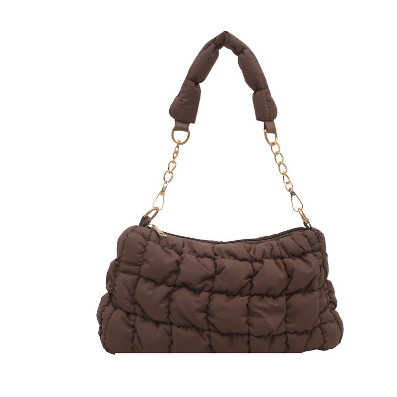 Ruched Cloud Tote Shoulder Bag view 8