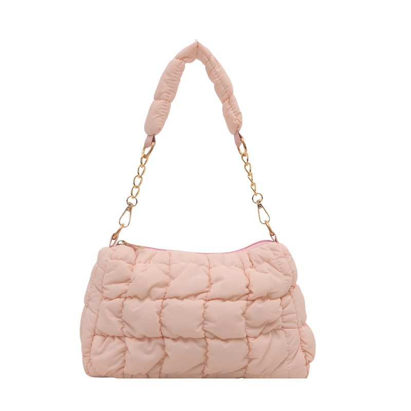 Ruched Cloud Tote Shoulder Bag view 9