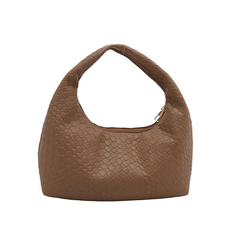 Woven Top-Handle Underarm Shoulder Bag view 5