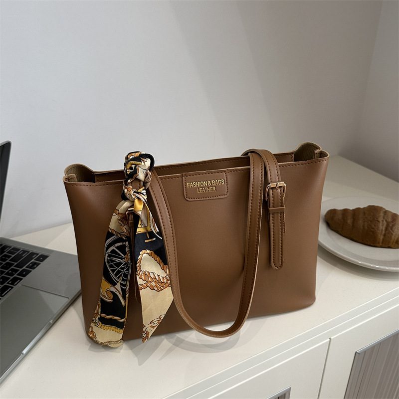 Sac cabas épaule vintage grande capacité view 4