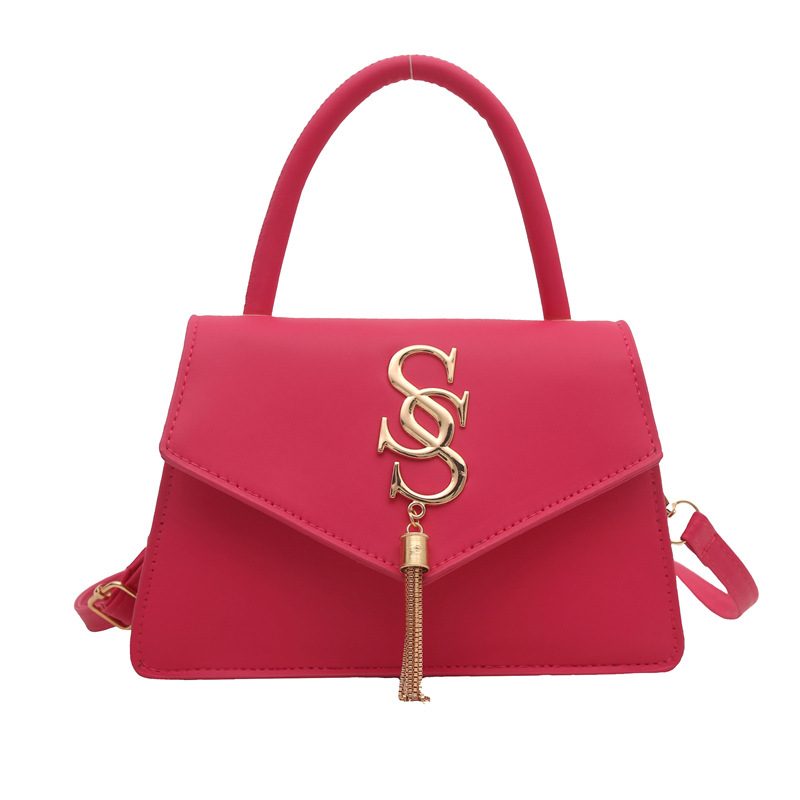 Retro Fringe Top-Handle Shoulder Bag view 8