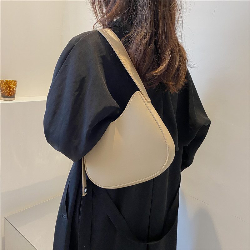Tas Bahu Pegangan Atas Mini Warna Solid view 3