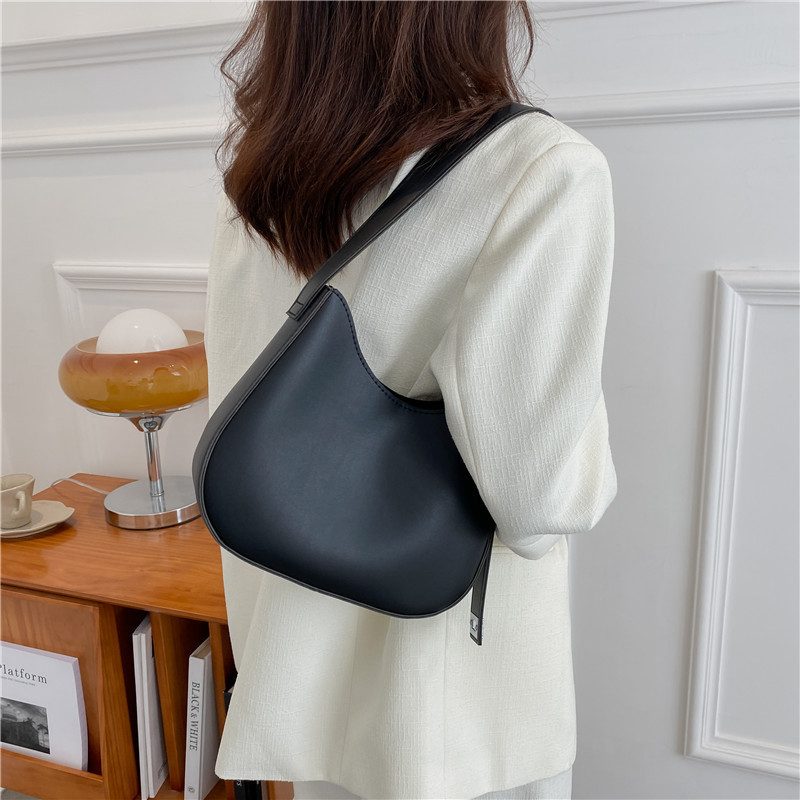 Tas Bahu Pegangan Atas Mini Warna Solid view 4