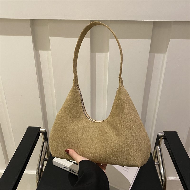 Sac épaule vintage texturé à anse view 4