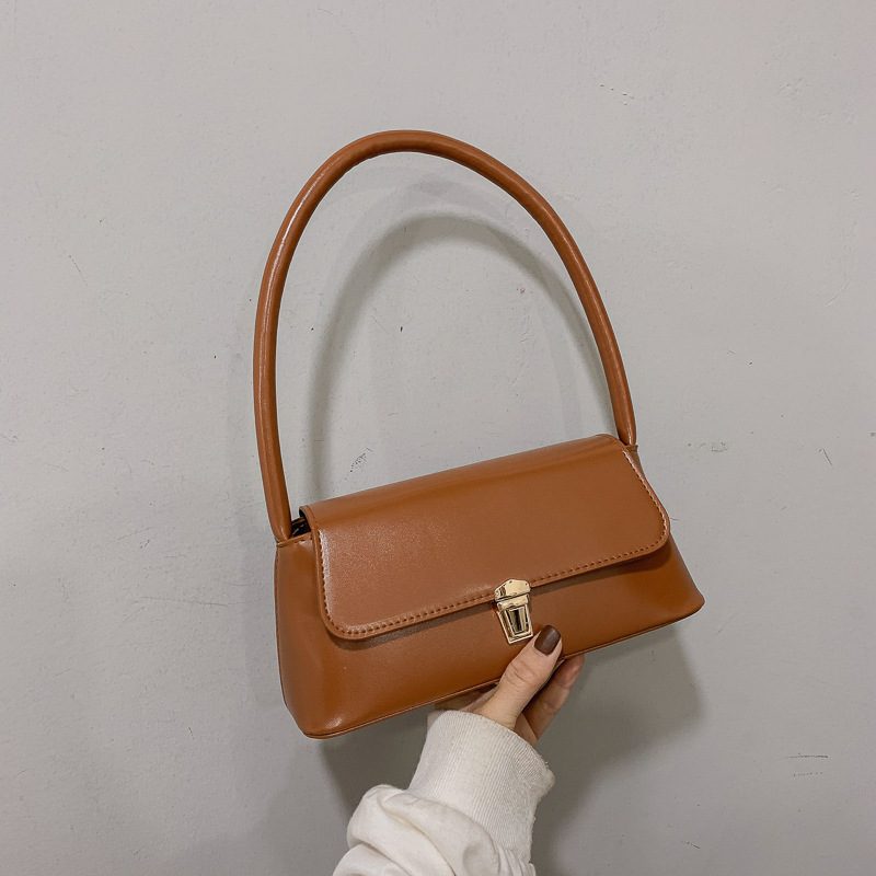 Vintage Baguette Top-Handle Shoulder Bag view 2