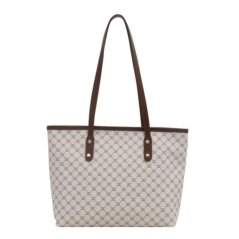 Tas Tote Bahu Minimalis Kapasitas Besar view 6