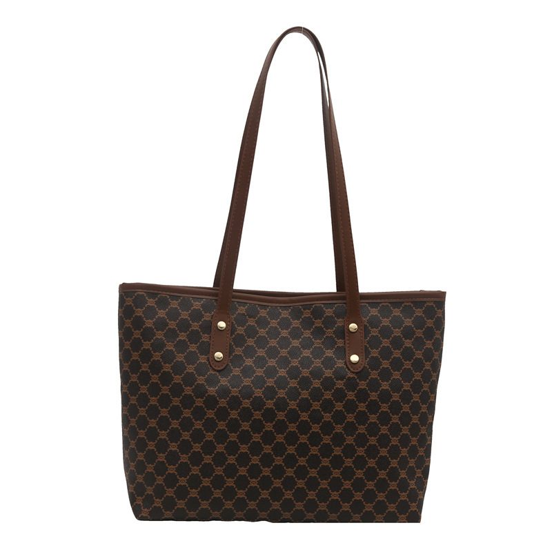 Tas Tote Bahu Minimalis Kapasitas Besar view 7