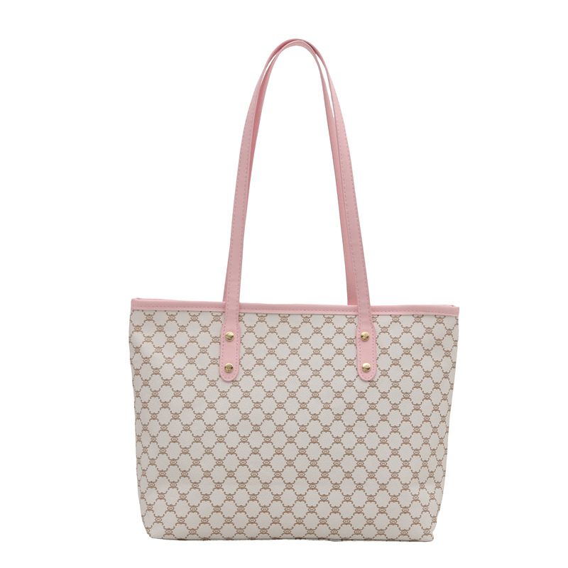 Tas Tote Bahu Minimalis Kapasitas Besar view 8