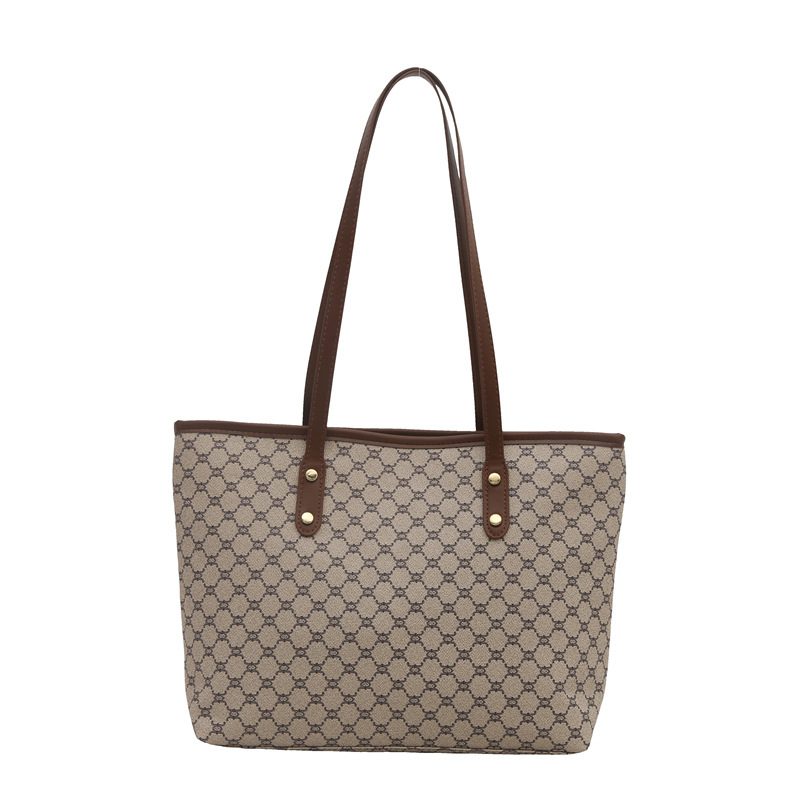 Tas Tote Bahu Minimalis Kapasitas Besar view 9