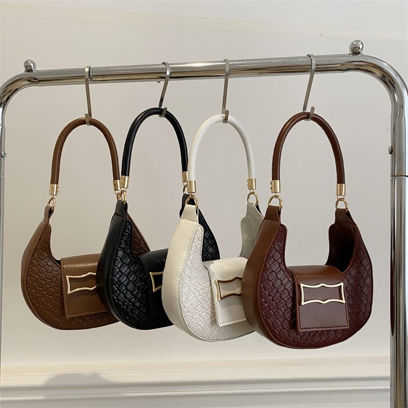 Minimalist Dumpling Top-Handle Shoulder Bag