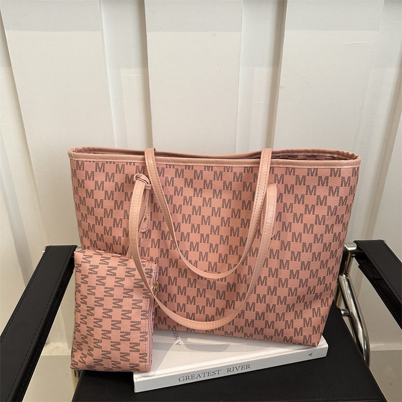 Large Capacity Minimalist Shoulder Tote Bag view 2