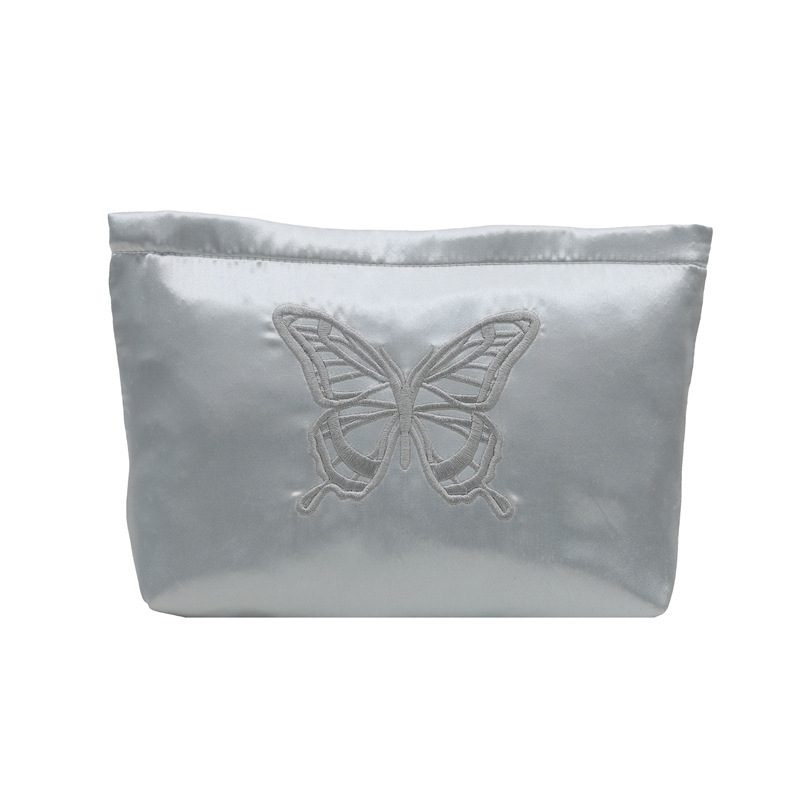 Embroidered Butterfly Cosmetic Travel Bag view 9