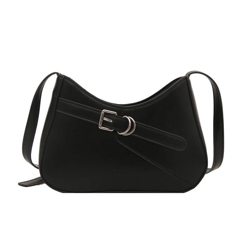 Large Capacity Vintage Shoulder Baguette Bag view 5