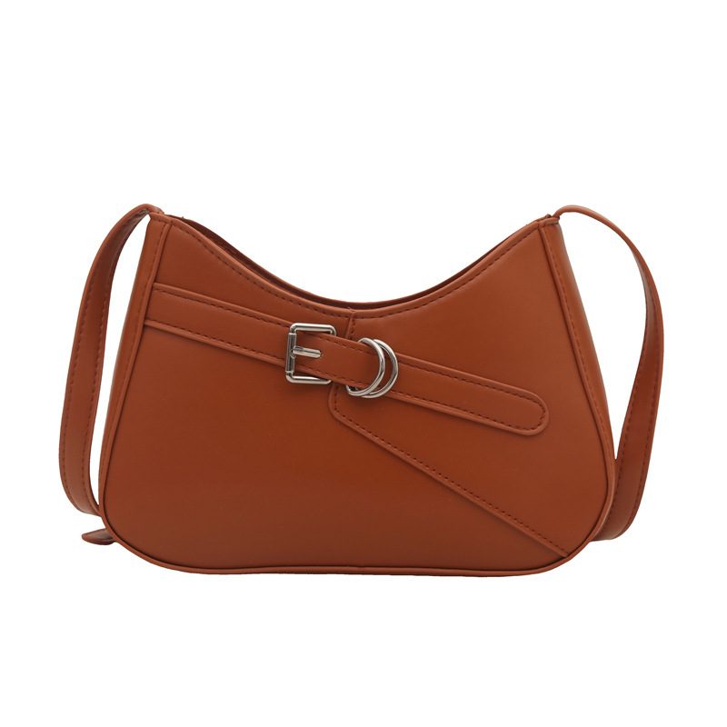 Large Capacity Vintage Shoulder Baguette Bag view 8