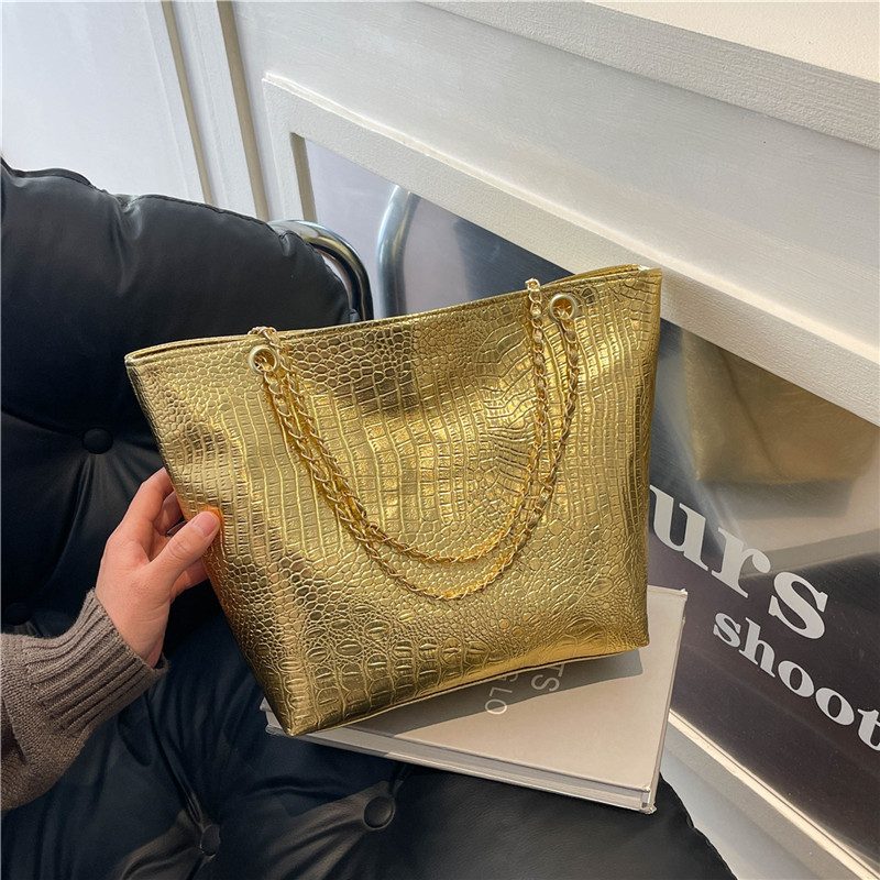 Crocodile Pattern Large Capacity Tote Bag view 2