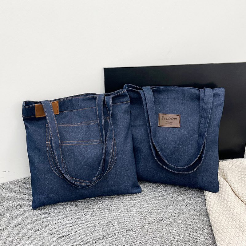 Casual Canvas Large Capacity Shoulder Tote Bag