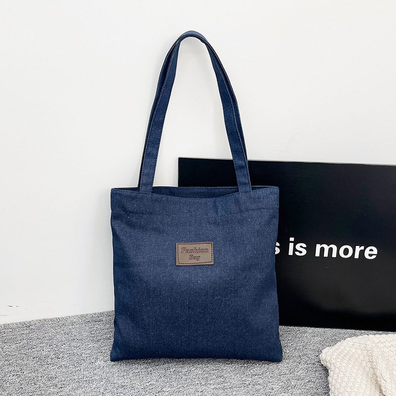Casual Canvas Large Capacity Shoulder Tote Bag view 2
